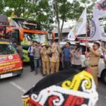 Pawai Gawai Dayak 2026 Meriah, Peserta dari Malaysia Ikut Semarakkan Pontianak